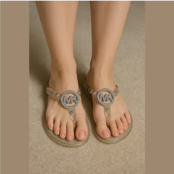 MK pre-owned Jelly Sandals - clear - Picture 1 of 6